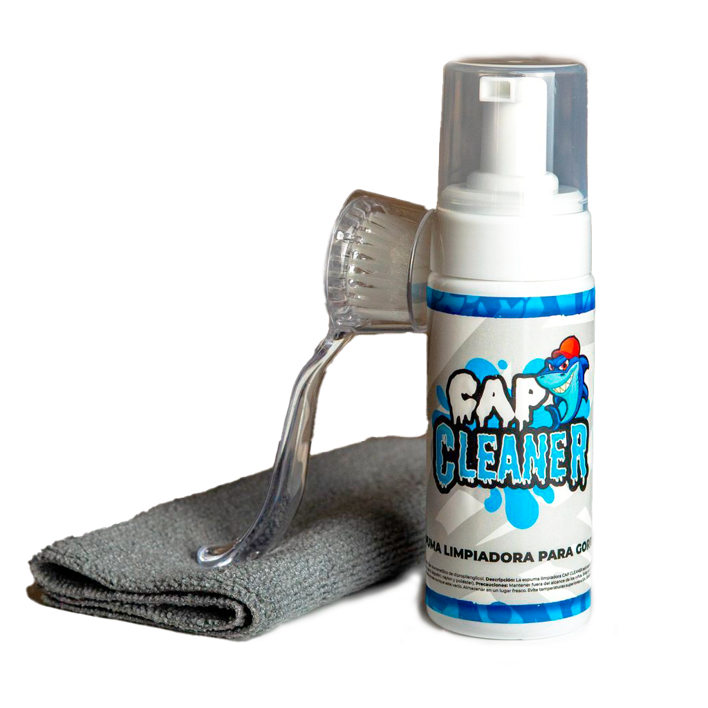Limpiador espumoso para gorras